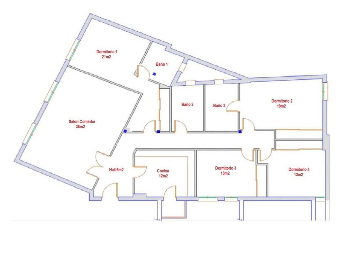 Apartamento 4Bedrooms Toledo Kültér fotó